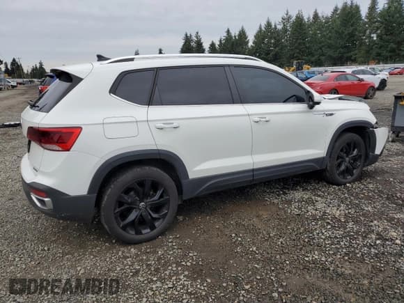 ✅ 2022 Volkswagen Taos SE • VIN: 3VVPX7B27NM037148 • Lot: 91347435. Listed on Copart with 53,132 mi. Free auction sales archive from the USA and detailed vehicle history report at DreamBid. Image 3.