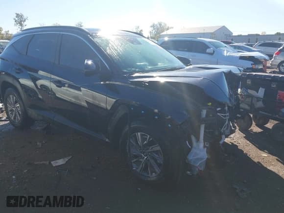 ✅ 2022 Hyundai Tucson Blue • VIN: KM8JBCA10NU083741 • Lot: 43482510. Wystawiony na IAAI z przebiegiem 31 084 mil. Bezpłatny archiwum sprzedaży aukcyjnych z USA i szczegółowy raport historii pojazdu na DreamBid. Zdjęcie 1.