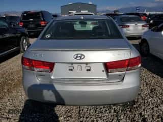 2007 Hyundai Sonata SE with VIN 5NPEU46F27H253377, listed as a Copart auction lot 72076124 with 191,274 mi miles and Salvage title. Bid and sale history available at DreamBid. Image 6.