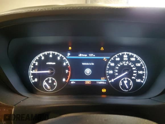 ✅ 2017 Genesis G90 Premium • VIN: KMHG34JA2HU020710 • Лот: 56570975. Опубликован ранее на Copart с пробегом 116 846 миль. Бесплатный доступ к архиву аукционных продаж из США и подробный отчёт об истории автомобиля на DreamBid. Изображение 9.