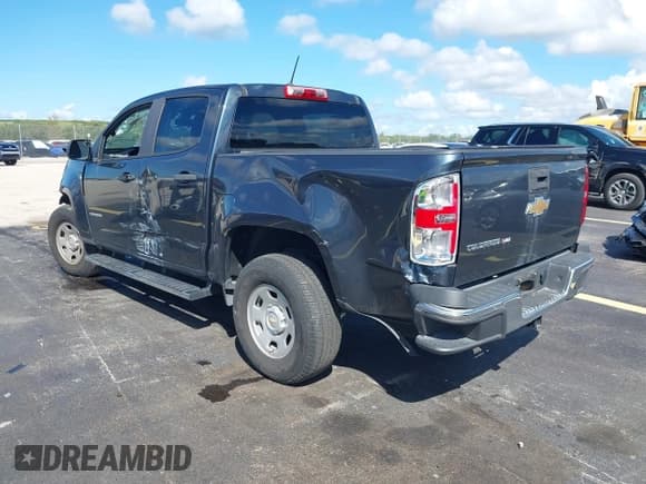 ✅ 2020 Chevrolet Colorado 2WD Work Truck • VIN: 1GCGSBEN4L1133206 • Lot: 43269810. Wystawiony na IAAI z przebiegiem 56 071 mil. Bezpłatny archiwum sprzedaży aukcyjnych z USA i szczegółowy raport historii pojazdu na DreamBid. Zdjęcie 3.