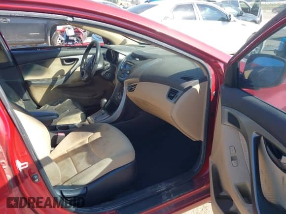 2013 Hyundai Elantra Limited z VIN KMHDH4AE0DU671383, wystawiony jako IAAI lot #43428181 z przebiegiem Nie podano mil oraz . Historia ofert i sprzedaży dostępna na DreamBid. Obrazek 5.