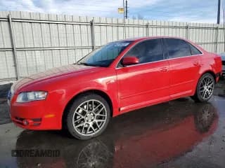 ✅ 2008 Audi A4 2.0T • VIN: WAUDF78E08A030157 • Lot: 48766265. Listed on Copart with 192,380 mi. Free auction sales archive from the USA and detailed vehicle history report at DreamBid. Image 1.