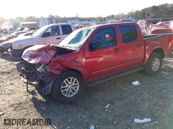 ✅ 2017 Nissan Frontier SV • VIN: 1N6DD0ER1HN714258 • Lot: 43641212. Listed on IAAI with 84,501 mi. Free auction sales archive from the USA and detailed vehicle history report at DreamBid. Image 2.