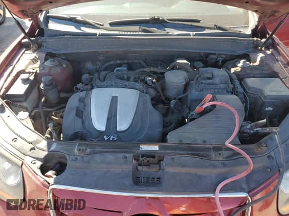 2010 Hyundai Santa Fe GL with VIN 5NMSGDAG1AH353825, listed as a Copart auction lot 80649025 with 244,133 mi miles and Clean title. Bid and sale history available at DreamBid. Image 12.