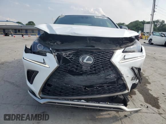 ✅ 2020 Lexus NX 300 F Sport • VIN: JTJSARDZ1L2235368 • Lot: 59617305. Listed on Copart with 53,181 mi. Free auction sales archive from the USA and detailed vehicle history report at DreamBid. Image 5.