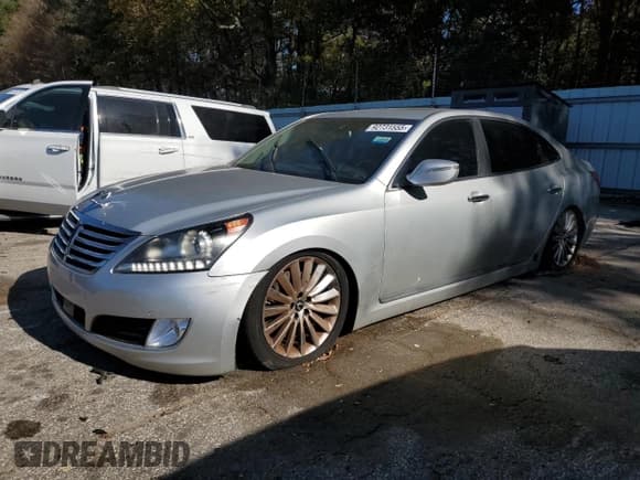 ✅ 2014 Hyundai Equus Signature • VIN: KMHGH4JH2EU078228 • Lot: 92731555. Listed on Copart with 116,841 mi. Free auction sales archive from the USA and detailed vehicle history report at DreamBid. Image 1.