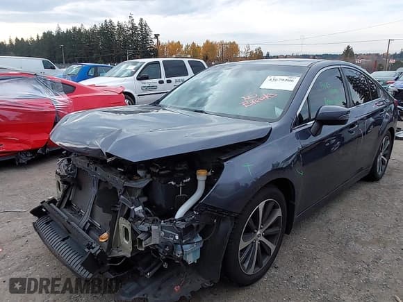✅ 2017 Subaru Legacy Limited • VIN: 4S3BNAN65H3025130 • Lot: 43679506. Wystawiony na IAAI z przebiegiem 95 672 mil. Bezpłatny archiwum sprzedaży aukcyjnych z USA i szczegółowy raport historii pojazdu na DreamBid. Zdjęcie 2.