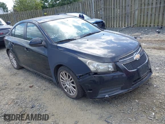 ✅ 2012 Chevrolet Cruze ECO • VIN: 1G1PJ5SC4C7324749 • Lot: 43357188. Listed on IAAI with 170,846 mi. Free auction sales archive from the USA and detailed vehicle history report at DreamBid. Image 1.