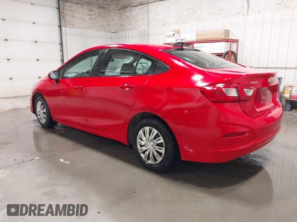 ✅ 2017 Chevrolet Cruze LS • VIN: 1G1BC5SM1H7277815 • Lot: 41968516. Listed on IAAI with 107,875 mi. Free auction sales archive from the USA and detailed vehicle history report at DreamBid. Image 3.