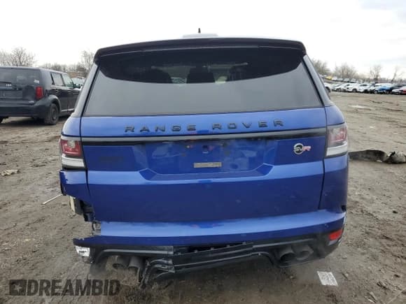 ✅ 2016 Land Rover Range Rover Sport SVR • VIN: SALWZ2EF4GA558049 • Lot: 40618744. Wystawiony na Copart z przebiegiem 52 495 mil. Bezpłatny archiwum sprzedaży aukcyjnych z USA i szczegółowy raport historii pojazdu na DreamBid. Zdjęcie 6.