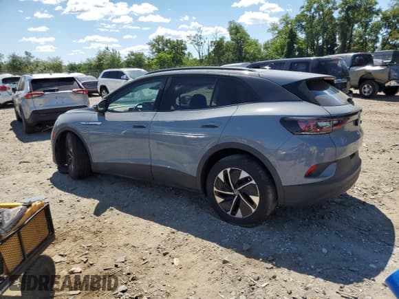 ✅ 2022 Volkswagen ID.4 Pro S • VIN: WVGTMPE26NP050416 • Lot: 70428625. Listed on Copart with 20,840 mi. Free auction sales archive from the USA and detailed vehicle history report at DreamBid. Image 2.