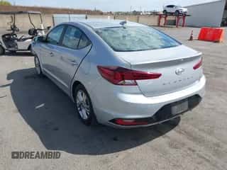2020 Hyundai Elantra SEL with VIN KMHD84LF0LU101825, listed as a IAAI auction lot 43304867 with 128,636 mi miles and . Bid and sale history available at DreamBid. Image 3.