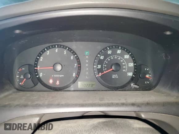 2006 Hyundai Elantra GLS z VIN KMHDN46D26U240636, wystawiony jako Copart lot #79419914 z przebiegiem 190 223 mil mil oraz Szkoda całkowita • Salvage title. Historia ofert i sprzedaży dostępna na DreamBid. Obrazek 9.