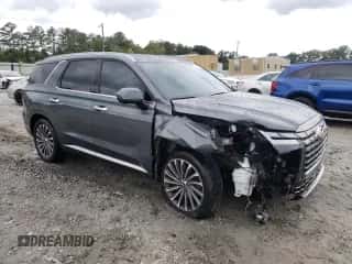 2024 Hyundai Palisade Calligraphy с VIN KM8R7DGE3RU712810, выставлен на аукционе Copart как лот 71373904 с пробегом 18 814 миль миль и Списание • Salvage title. История ставок и продаж доступна на DreamBid. Изображение 4.