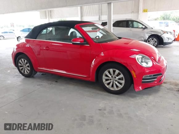 ✅ 2017 Volkswagen Beetle S • VIN: 3VW517AT0HM805216 • Lot: 43016014. Listed on IAAI with 111,604 mi. Free auction sales archive from the USA and detailed vehicle history report at DreamBid. Image 1.