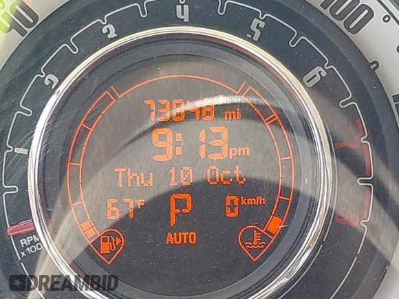 ✅ 2014 FIAT 500 Pop • VIN: 3C3CFFAR6ET291968 • Lot: 42772284. Wystawiony na IAAI z przebiegiem 73 848 mil. Bezpłatny archiwum sprzedaży aukcyjnych z USA i szczegółowy raport historii pojazdu na DreamBid. Zdjęcie 7.