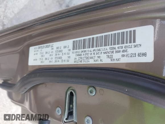 ✅ 2010 Dodge 1500 Sport • VIN: 1D7RV1CT5AS144417 • Lot: 43027380. Wystawiony na IAAI z przebiegiem 123 759 mil. Bezpłatny archiwum sprzedaży aukcyjnych z USA i szczegółowy raport historii pojazdu na DreamBid. Zdjęcie 7.