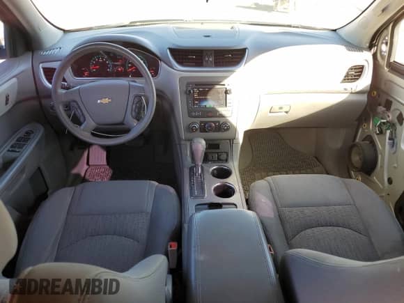 2017 Chevrolet Traverse LS with VIN 1GNKRFED7HJ145823, listed as a Copart auction lot 82596235 with 163,057 mi miles and Salvage title. Bid and sale history available at DreamBid. Image 8.