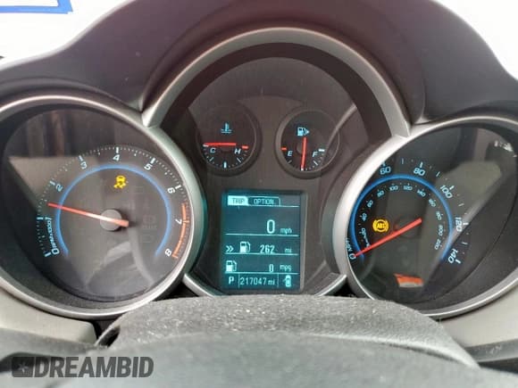 ✅ 2015 Chevrolet Cruze LT • VIN: 1G1PC5SB9F7109275 • Лот: 83952665. Опубликован ранее на Copart с пробегом 217 047 миль. Бесплатный доступ к архиву аукционных продаж из США и подробный отчёт об истории автомобиля на DreamBid. Изображение 9.