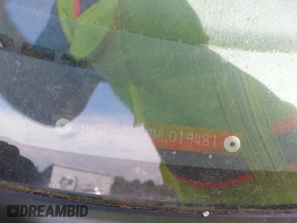 ✅ 1991 Honda Civic DX • VIN: 1HGED3649ML019481 • Lot: 42143741. Wystawiony na IAAI z przebiegiem 352 104 mil. Bezpłatny archiwum sprzedaży aukcyjnych z USA i szczegółowy raport historii pojazdu na DreamBid. Zdjęcie 9.