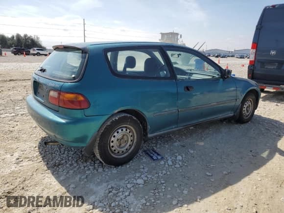 ✅ 1995 Honda Civic DX • VIN: 2HGEH2464SH510232 • Lot: 45240725. Wystawiony na Copart z przebiegiem 112 534 mil. Bezpłatny archiwum sprzedaży aukcyjnych z USA i szczegółowy raport historii pojazdu na DreamBid. Zdjęcie 3.