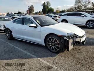 ✅ 2021 Porsche Taycan 4S • VIN: WP0AB2Y12MSA43257 • Lot: 73097602. Listed on Copart with 10,504 mi. Free auction sales archive from the USA and detailed vehicle history report at DreamBid. Image 4.