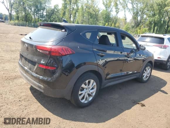 2019 Hyundai Tucson SE with VIN KM8J2CA47KU952194, listed as a Copart auction lot 68680045 with 60,825 mi miles and Salvage title. Bid and sale history available at DreamBid. Image 3.