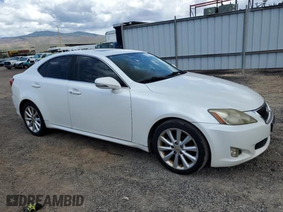 ✅ 2010 Lexus IS 250 • VIN: JTHBF5C26A2098070 • Lot: 59166635. Listed on Copart with 134,193 mi. Free auction sales archive from the USA and detailed vehicle history report at DreamBid. Image 4.