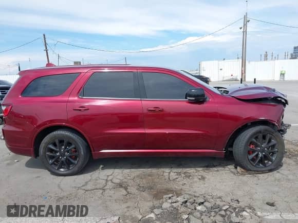 2018 Dodge Durango GT with VIN 1C4RDHDG8JC218267, listed as a IAAI auction lot 43251256 with 94,323 mi miles and . Bid and sale history available at DreamBid. Image 14.