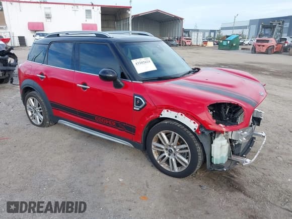 ✅ 2019 MINI Countryman Cooper S • VIN: WMZYT3C52K3E97222 • Лот: 43202624. Опубликован ранее на IAAI с пробегом 90 765 миль. Бесплатный доступ к архиву аукционных продаж из США и подробный отчёт об истории автомобиля на DreamBid. Изображение 1.