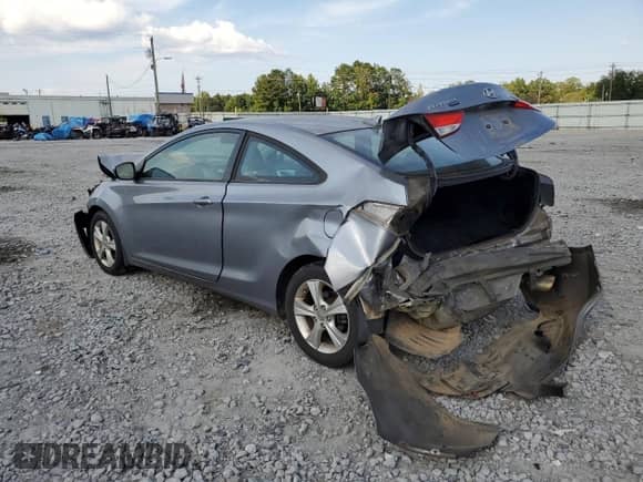 2013 Hyundai Elantra GS with VIN KMHDH6AE1DU009789, listed as a Copart auction lot 71904565 with 142,187 mi miles and Salvage title. Bid and sale history available at DreamBid. Image 2.