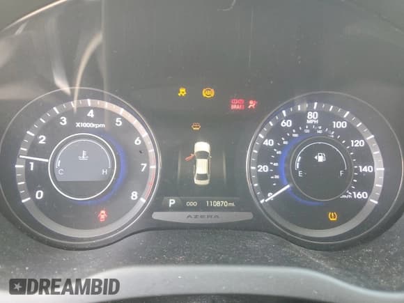 ✅ 2014 Hyundai Azera Limited • VIN: KMHFH4JG6EA383140 • Lot: 86995775. Wystawiony na Copart z przebiegiem 110 870 mil. Bezpłatny archiwum sprzedaży aukcyjnych z USA i szczegółowy raport historii pojazdu na DreamBid. Zdjęcie 9.