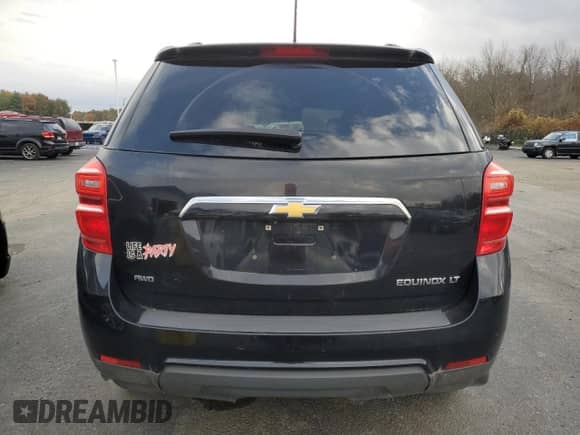 2016 Chevrolet Equinox LT with VIN 2GNFLFEK7G6286565, listed as a Copart auction lot 90931205 with 159,718 mi miles and Clean title. Bid and sale history available at DreamBid. Image 6.