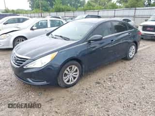 2013 Hyundai Sonata GLS with VIN 5NPEB4ACXDH593973, listed as a IAAI auction lot 42736623 with 216,453 mi miles and . Bid and sale history available at DreamBid. Image 2.