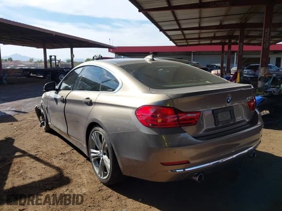 ✅ 2015 BMW 4 Series 435i • VIN: WBA4B1C50FD955100 • Lot: 43682208. Listed on IAAI with 95,009 mi. Free auction sales archive from the USA and detailed vehicle history report at DreamBid. Image 3.