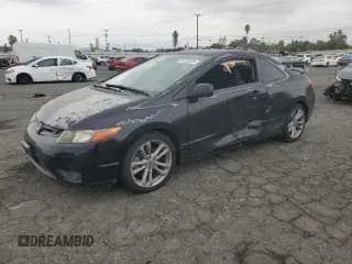✅ 2008 Honda Civic Si • VIN: 2HGFG21568H706166 • Лот: 84223205. Опубликован ранее на Copart с пробегом 146 653 миль. Бесплатный доступ к архиву аукционных продаж из США и подробный отчёт об истории автомобиля на DreamBid. Изображение 1.