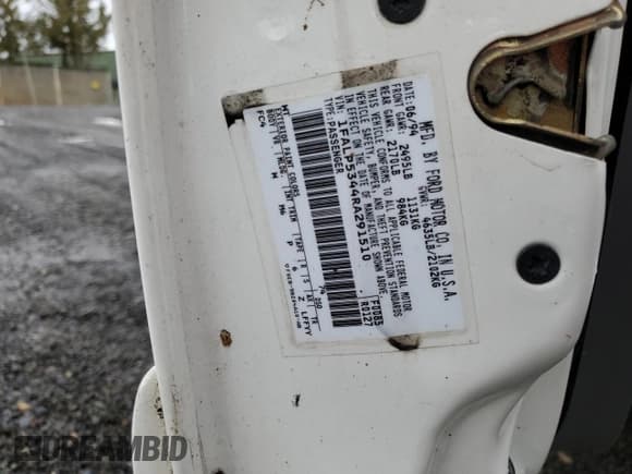 ✅ 1994 Ford Taurus • VIN: 1FALP5344RA291510 • Лот: 43854925. Опубликован ранее на Copart с пробегом 69 067 миль. Бесплатный доступ к архиву аукционных продаж из США и подробный отчёт об истории автомобиля на DreamBid. Изображение 12.