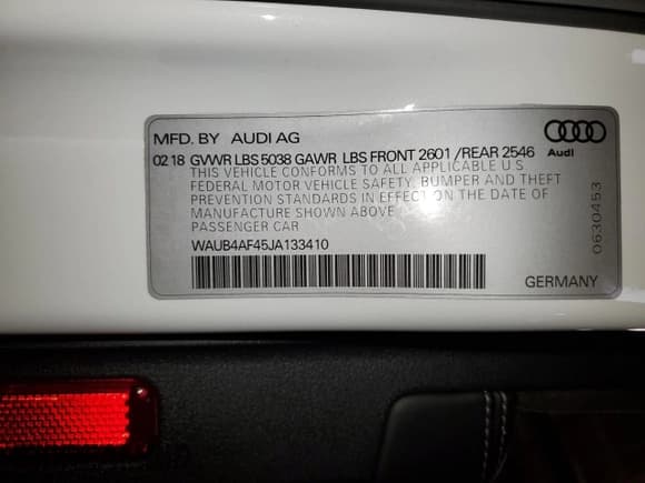 ✅ 2018 Audi S4 Premium Plus • VIN: WAUB4AF45JA133410 • Lot: 44200074. Listed on Copart with 74,421 mi. Free auction sales archive from the USA and detailed vehicle history report at DreamBid. Image 12.