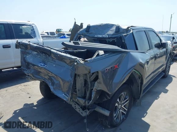 ✅ 2021 Ford F-150 XL • VIN: 1FTEW1CP5MKE74703 • Lot: 42992567. Listed on IAAI with 63,164 mi. Free auction sales archive from the USA and detailed vehicle history report at DreamBid. Image 4.