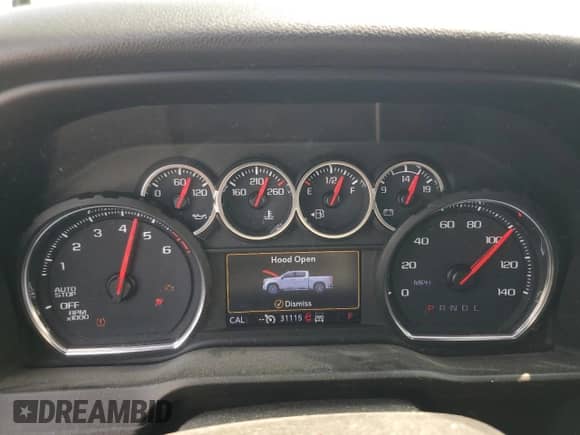 2021 Chevrolet Silverado 1500 LT z VIN 1GCPYDEK5MZ273316, wystawiony jako Copart lot #67452125 z przebiegiem 31 115 mil mil oraz Szkoda całkowita • Salvage title. Historia ofert i sprzedaży dostępna na DreamBid. Obrazek 9.