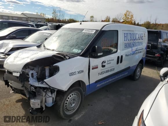 ✅ 2022 Ram ProMaster City Cargo Tradesman • VIN: ZFBHRFAB7N6X39692 • Lot: 86866285. Wystawiony na Copart z przebiegiem 154 135 mil. Bezpłatny archiwum sprzedaży aukcyjnych z USA i szczegółowy raport historii pojazdu na DreamBid. Zdjęcie 1.