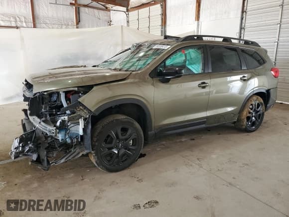 ✅ 2024 Subaru Ascent Onyx • VIN: 4S4WMAHD0R3420926 • Lot: 59338415. Listed on Copart with 24,875 mi. Free auction sales archive from the USA and detailed vehicle history report at DreamBid. Image 1.