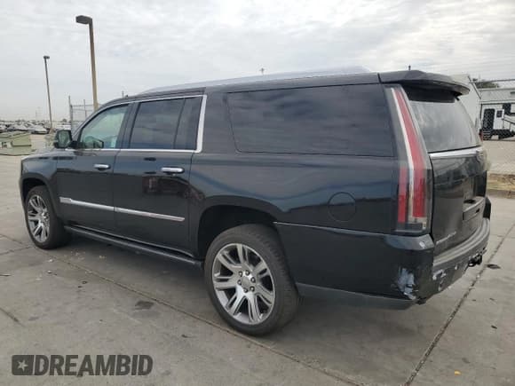 ✅ 2015 Cadillac Escalade ESV Premium • VIN: 1GYS3TKJ9FR708494 • Lot: 81336985. Listed on Copart with 111,586 mi. Free auction sales archive from the USA and detailed vehicle history report at DreamBid. Image 2.