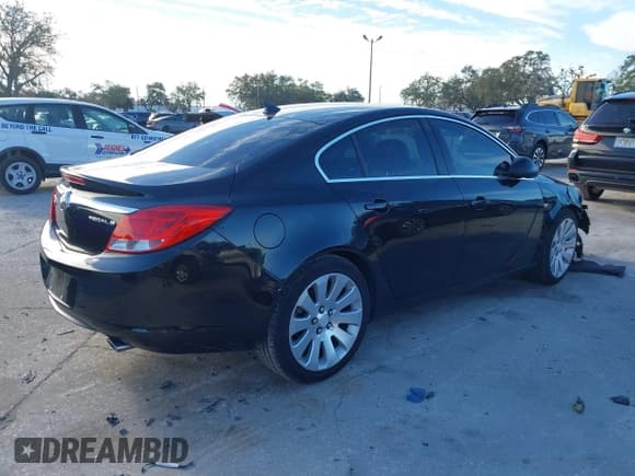 ✅ 2011 Buick Regal CXL Turbo TO7 • VIN: W04G15GV2B1089250 • Lot: 41396416. Listed on IAAI with 157,216 mi. Free auction sales archive from the USA and detailed vehicle history report at DreamBid. Image 4.