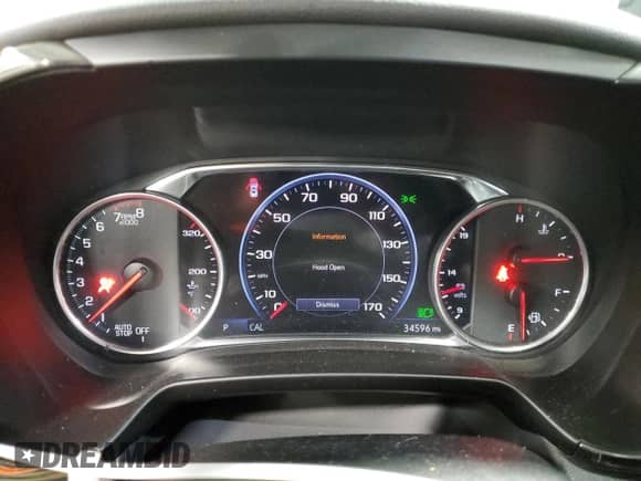 2020 Chevrolet Blazer RS z VIN 3GNKBKRS6LS599414, wystawiony jako Copart lot #72591132 z przebiegiem 34 596 mil mil oraz . Historia ofert i sprzedaży dostępna na DreamBid. Obrazek 9.