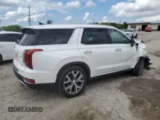 2022 Hyundai Palisade SEL с VIN KM8R4DHE3NU431866, выставлен на аукционе Copart как лот 67562104 с пробегом 28 370 миль миль и Списание • Salvage title. История ставок и продаж доступна на DreamBid. Изображение 3.