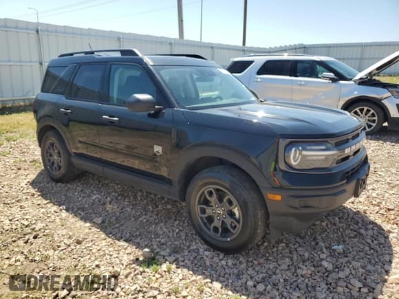 ✅ 2024 Ford Bronco Sport Big Bend • VIN: 3FMCR9B60RRE88013 • Lot: 61927385. Listed on Copart with 31,175 mi. Free auction sales archive from the USA and detailed vehicle history report at DreamBid. Image 4.