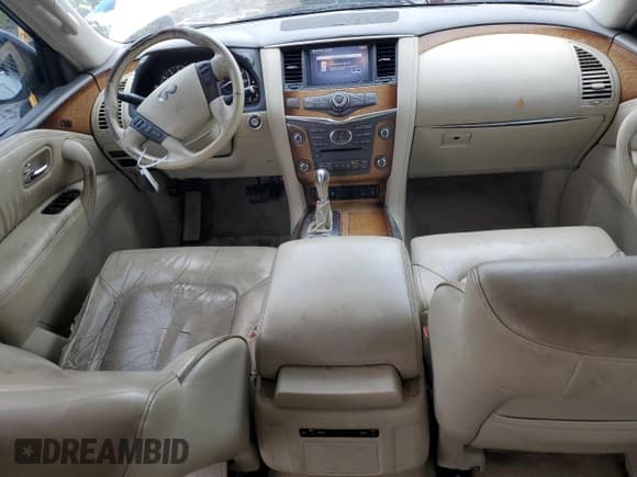 ✅ 2011 Infiniti QX56 7-passenger • VIN: JN8AZ2NF8B9501045 • Лот: 84030705. Опубликован ранее на Copart с пробегом 184 443 миль. Бесплатный доступ к архиву аукционных продаж из США и подробный отчёт об истории автомобиля на DreamBid. Изображение 8.