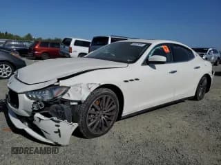 ✅ 2017 Maserati Ghibli • VIN: ZAM57XSAXH1248791 • Lot: 55975084. Wystawiony na Copart z przebiegiem 80 926 mil. Bezpłatny archiwum sprzedaży aukcyjnych z USA i szczegółowy raport historii pojazdu na DreamBid. Zdjęcie 1.